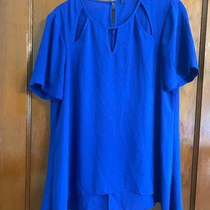 Blouse with cut outs